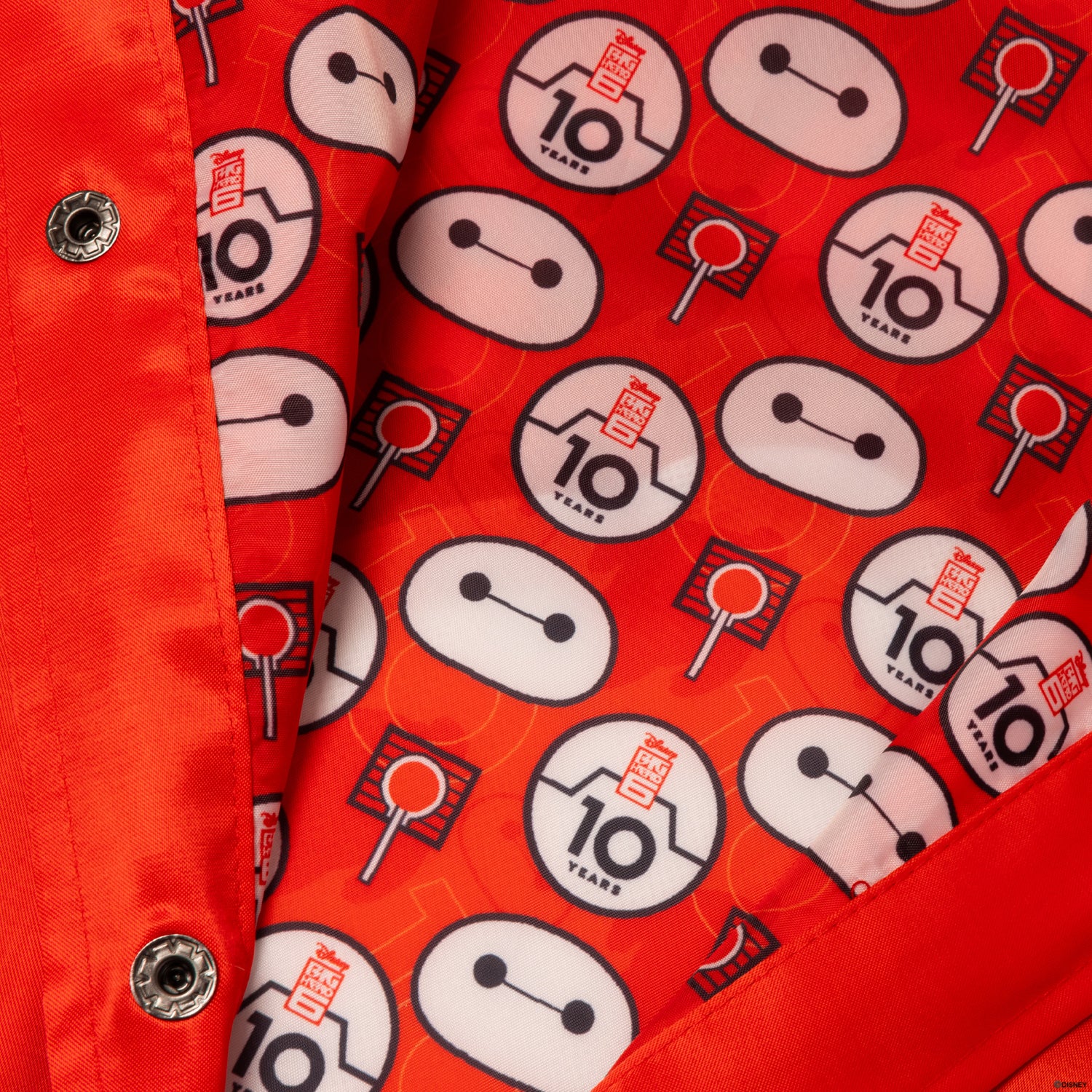 LF DISNEY BIG HERO 6 10TH ANNIVERSARY SATIN BOMBER JACKET 7