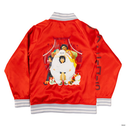 LF DISNEY BIG HERO 6 10TH ANNIVERSARY SATIN BOMBER JACKET