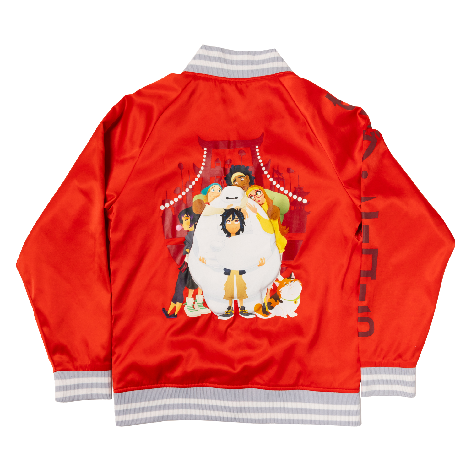 LF DISNEY BIG HERO 6 10TH ANNIVERSARY SATIN BOMBER JACKET 18