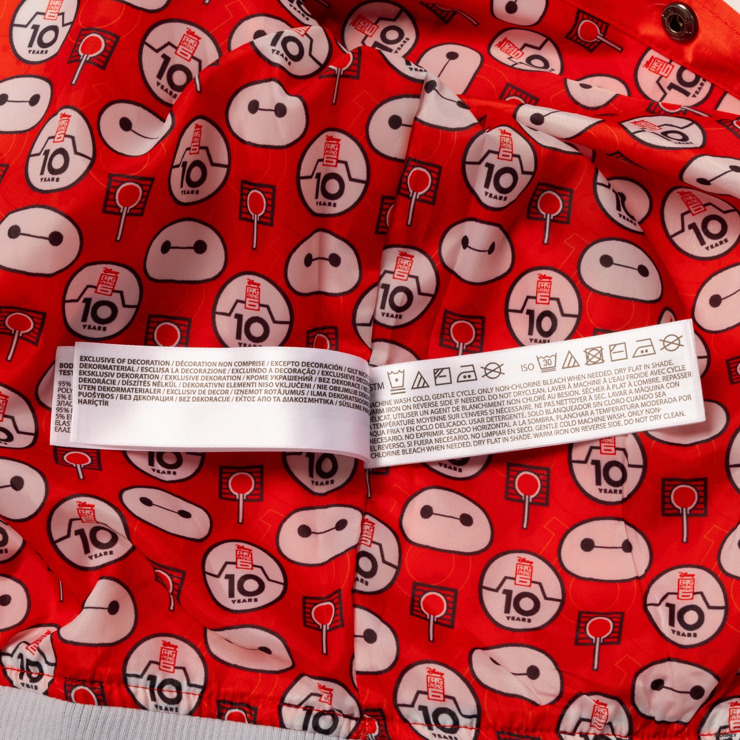 LF DISNEY BIG HERO 6 10TH ANNIVERSARY SATIN BOMBER JACKET 11