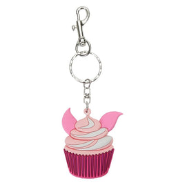 Winnie the Pooh Piglet Cupcake Keychain