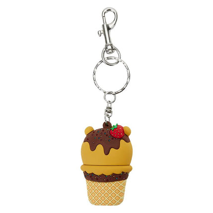 Winnie the Pooh Ice Cream Keychain