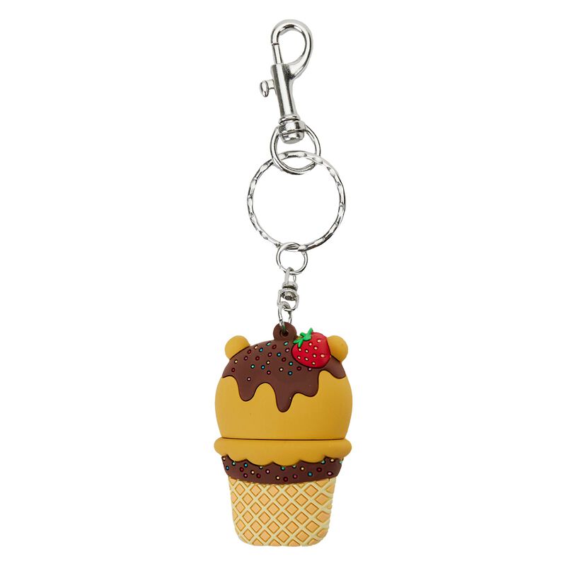 Winnie the Pooh Ice Cream Keychain