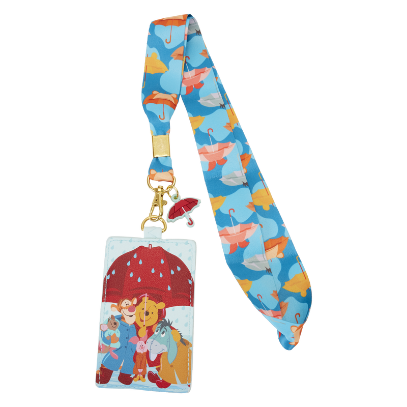 Winnie the Pooh & Friends Rainy Day Lanyard With Card Holder