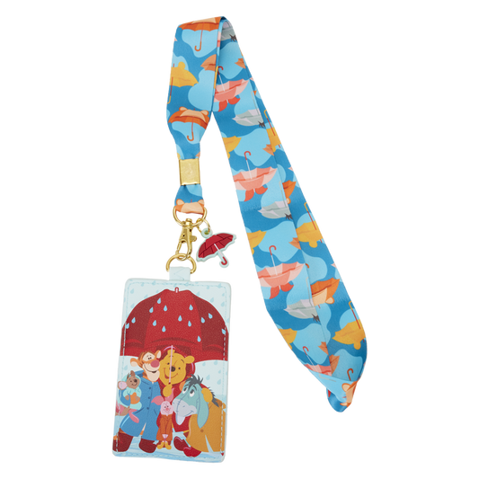 Winnie the Pooh & Friends Rainy Day Lanyard With Card Holder