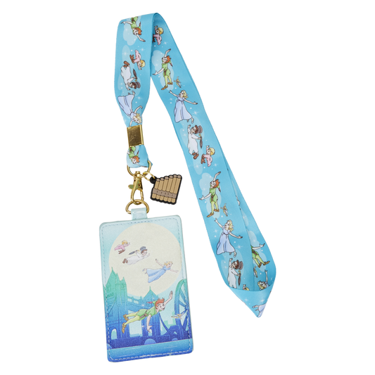 Peter Pan You Can Fly Lanyard With Card Holder