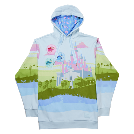 Sleeping Beauty Castle Three Good Fairies Unisex Hoodie