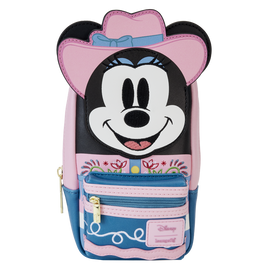 Western Minnie Mouse Cosplay Stationery Mini Backpack Pencil Case