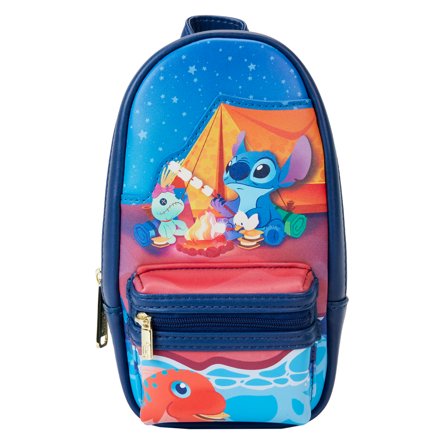 Stitch Camping Cuties Pencil Bag