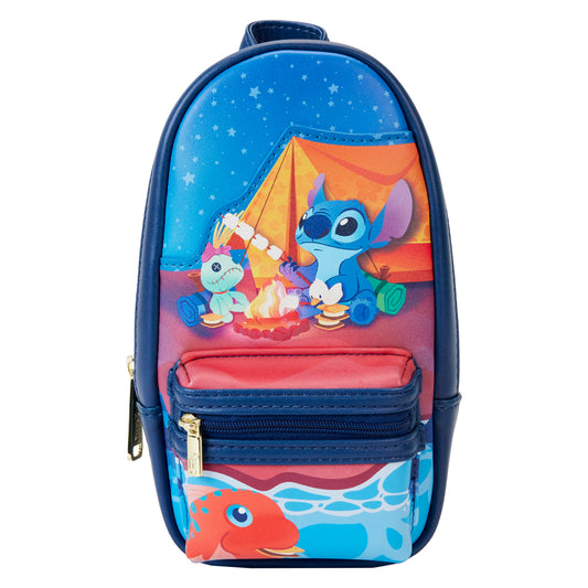 Stitch Camping Cuties Pencil Bag