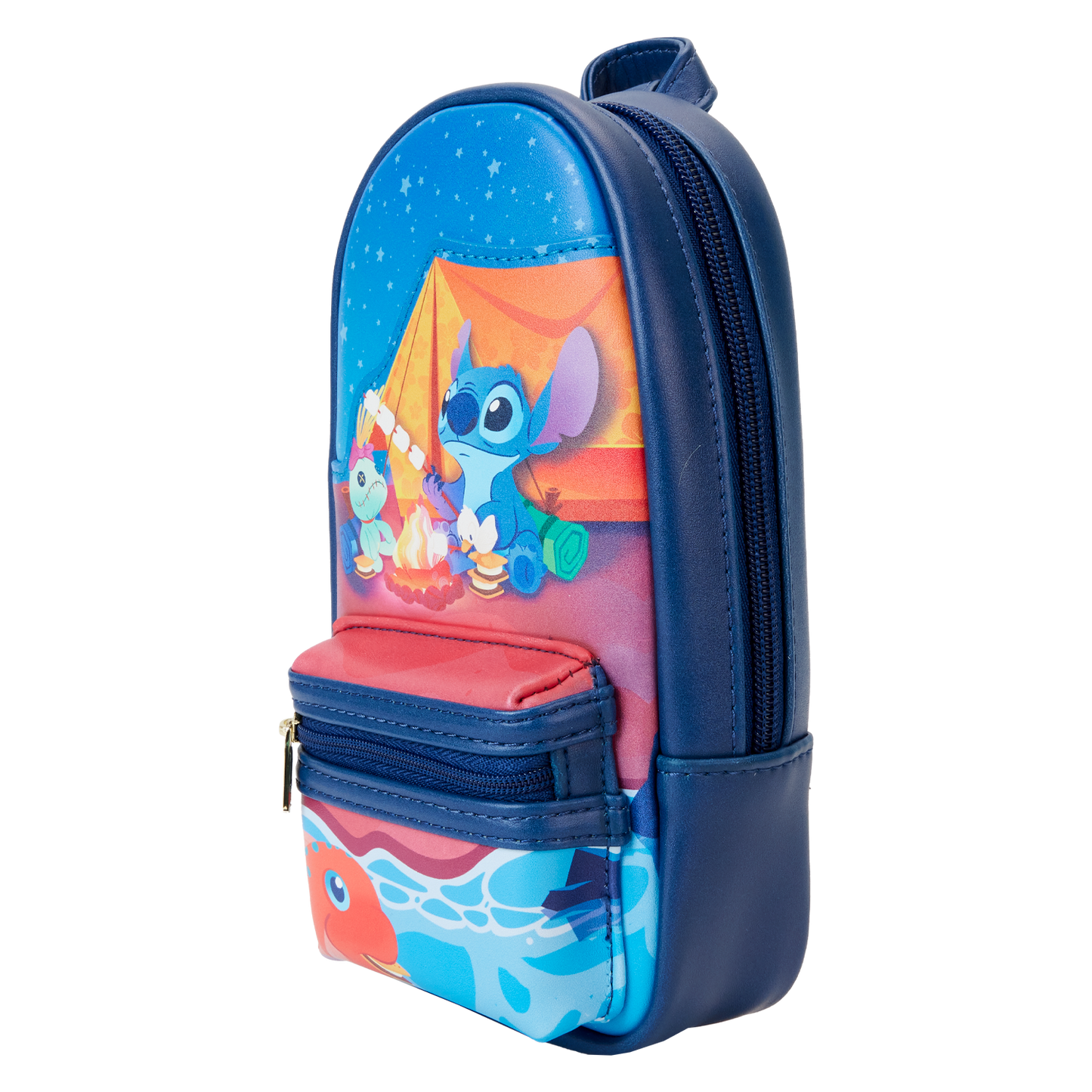 Stitch Camping Cuties Pencil Bag