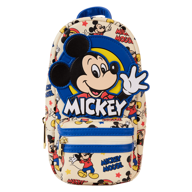 Mickey Mouse Classic Cosplay Stationery Mini Backpack Pencil Case