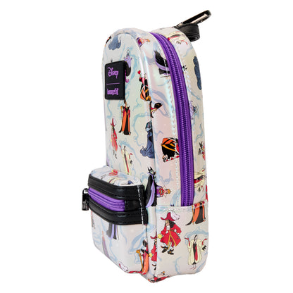 LF DISNEY VILLAINS IRIDESCENT MINI BACKPACK PENCIL CASE