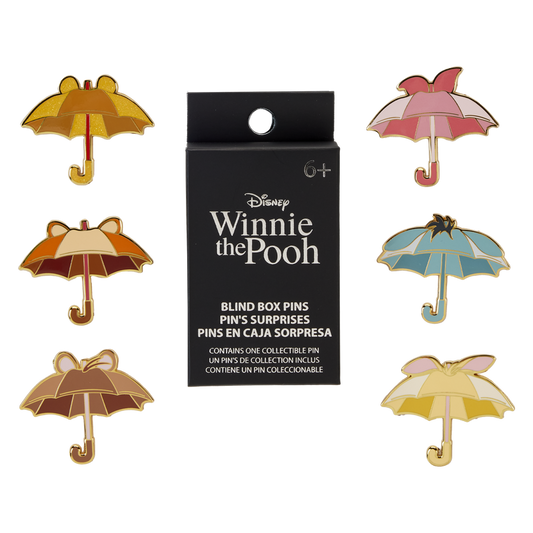 Winnie the Pooh & Friends Rainy Day Umbrella Mystery Box Pin