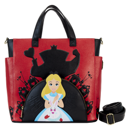 Alice In Wonderland Villains Convertible Tote Bag