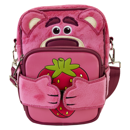 Toy Story Lotso Plush Crossbuddies Cosplay Crossbody Bag with Coin Bag