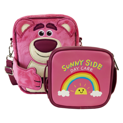 Toy Story Lotso Plush Crossbuddies Cosplay Crossbody Bag with Coin Bag