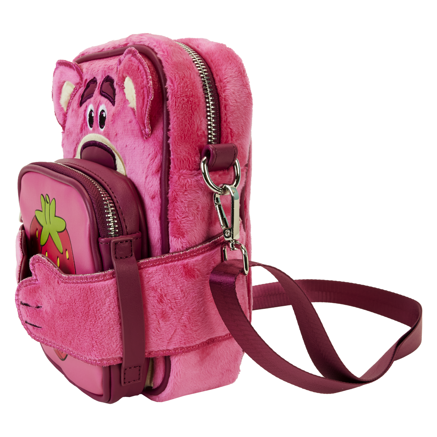 Toy Story Lotso Plush Crossbuddies Cosplay Crossbody Bag with Coin Bag