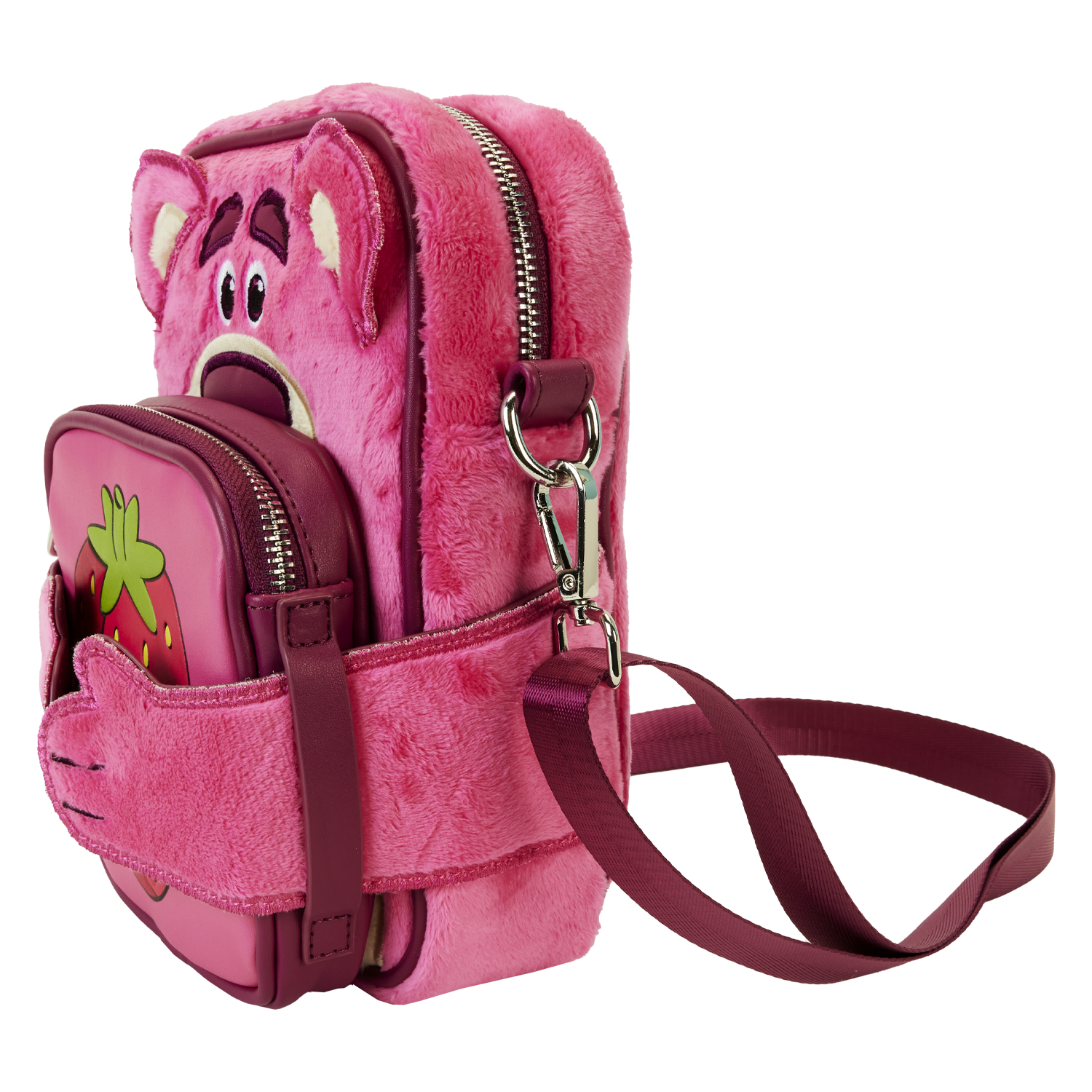 Toy Story Lotso Plush Crossbuddies Cosplay Crossbody Bag with Coin Bag 4