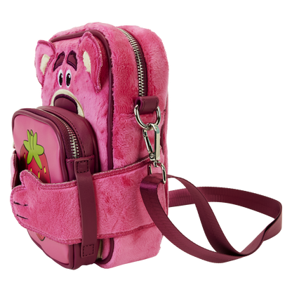 Toy Story Lotso Plush Crossbuddies Cosplay Crossbody Bag with Coin Bag