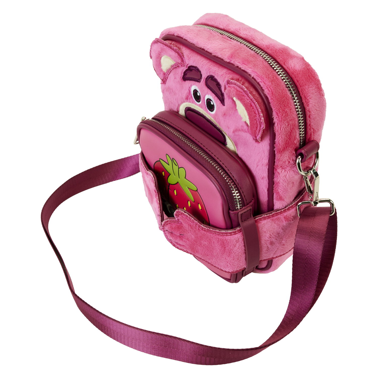 Toy Story Lotso Plush Crossbuddies Cosplay Crossbody Bag with Coin Bag 5