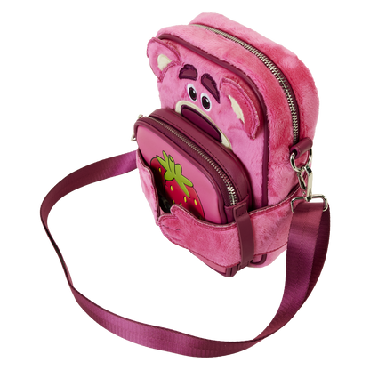 Toy Story Lotso Plush Crossbuddies Cosplay Crossbody Bag with Coin Bag