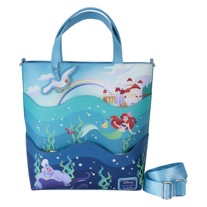 The Little Mermaid 35th Anniversary Life is the Bubbles Glow Tote Bag