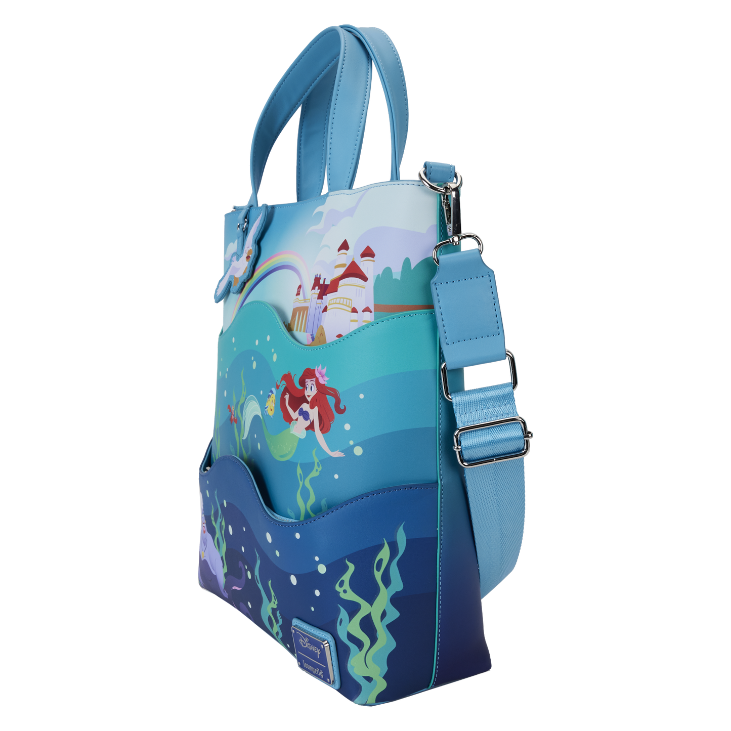 The Little Mermaid 35th Anniversary Life is the Bubbles Glow Tote Bag