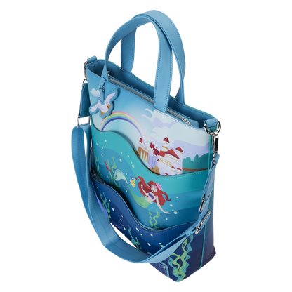 The Little Mermaid 35th Anniversary Life is the Bubbles Glow Tote Bag