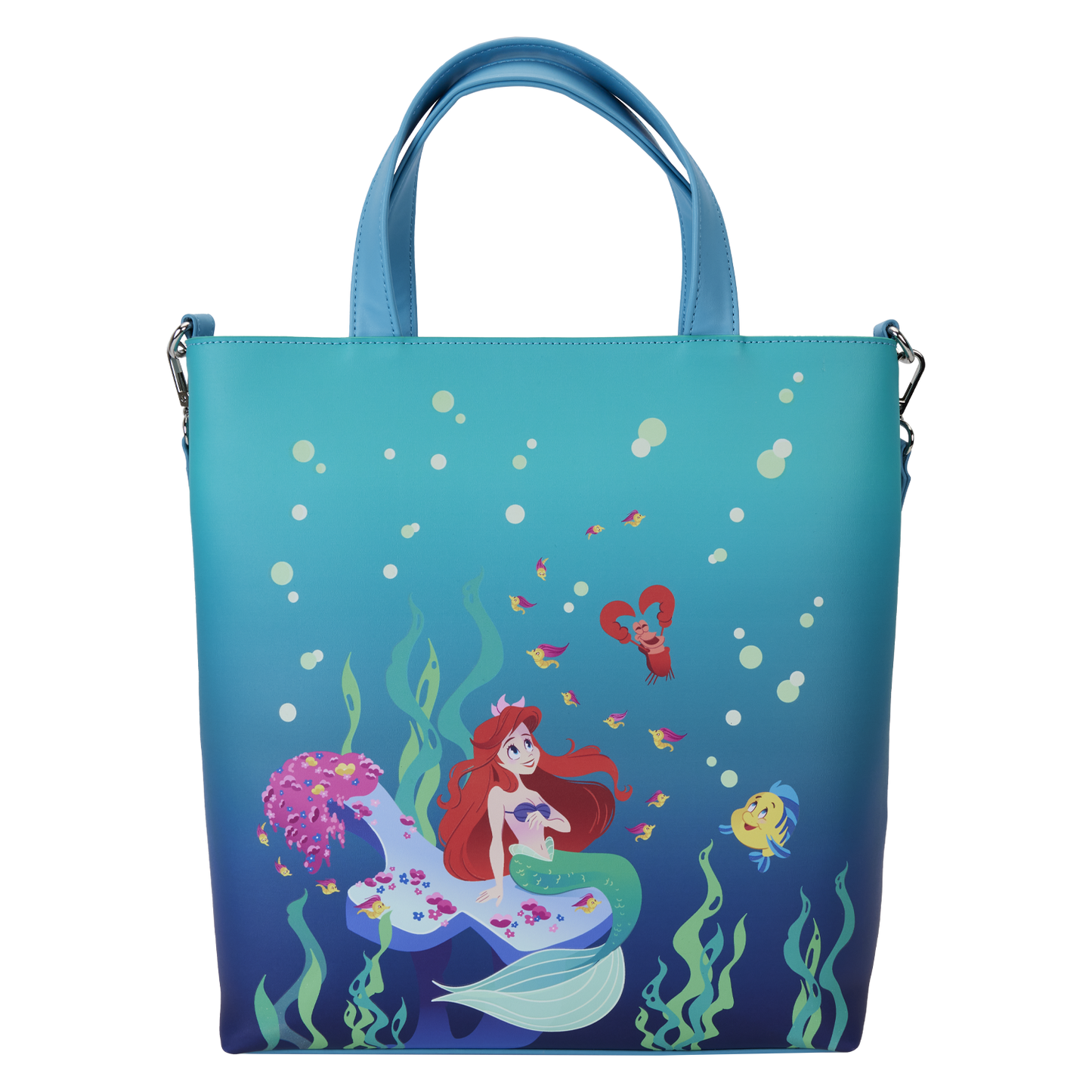 The Little Mermaid 35th Anniversary Life is the Bubbles Glow Tote Bag