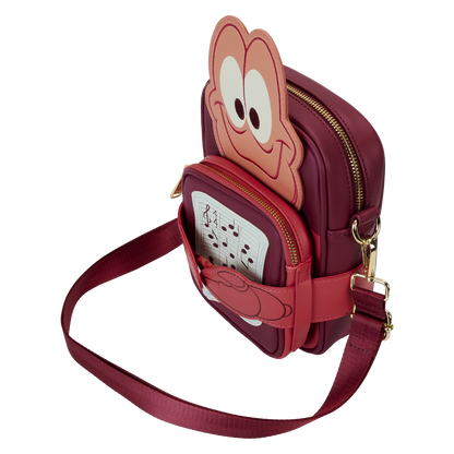 The Little Mermaid 35th Anniversary Sebastian Crossbuddies® Cosplay Crossbody Bag with Coin Bag