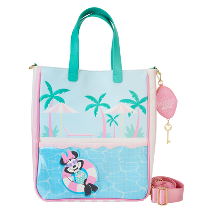 Minnie Mouse Vacation Style Tote Bag with Coin Purse