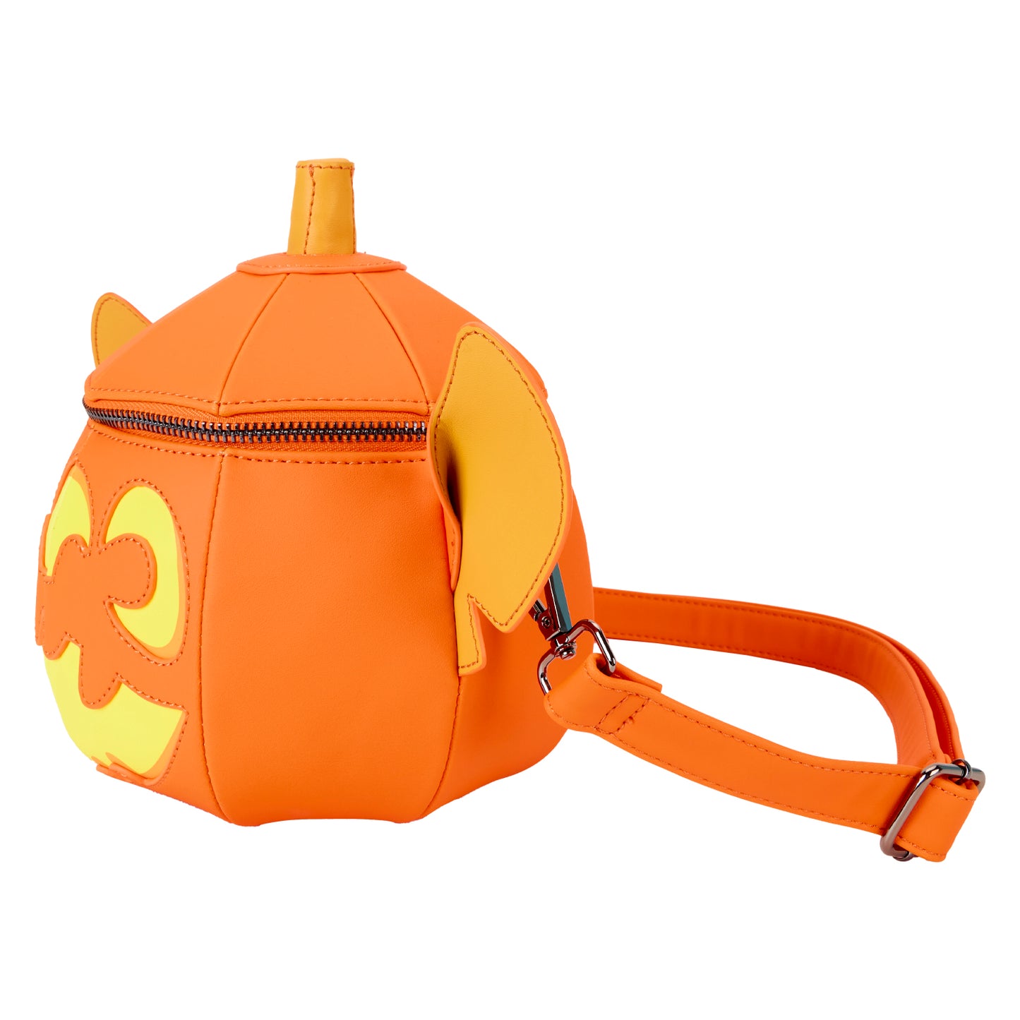 LF DISNEY STITCH FIGURAL PUMPKIN CROSSBODY BAG