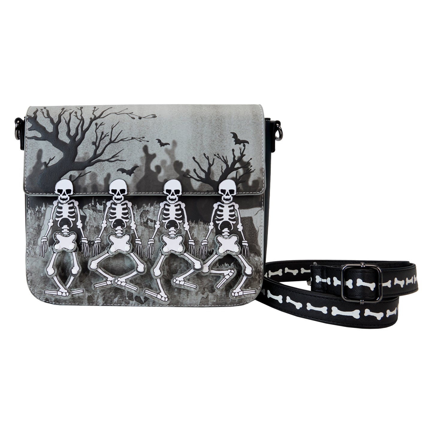 LF DISNEY SKELETON DANCE CROSSBODY BAG