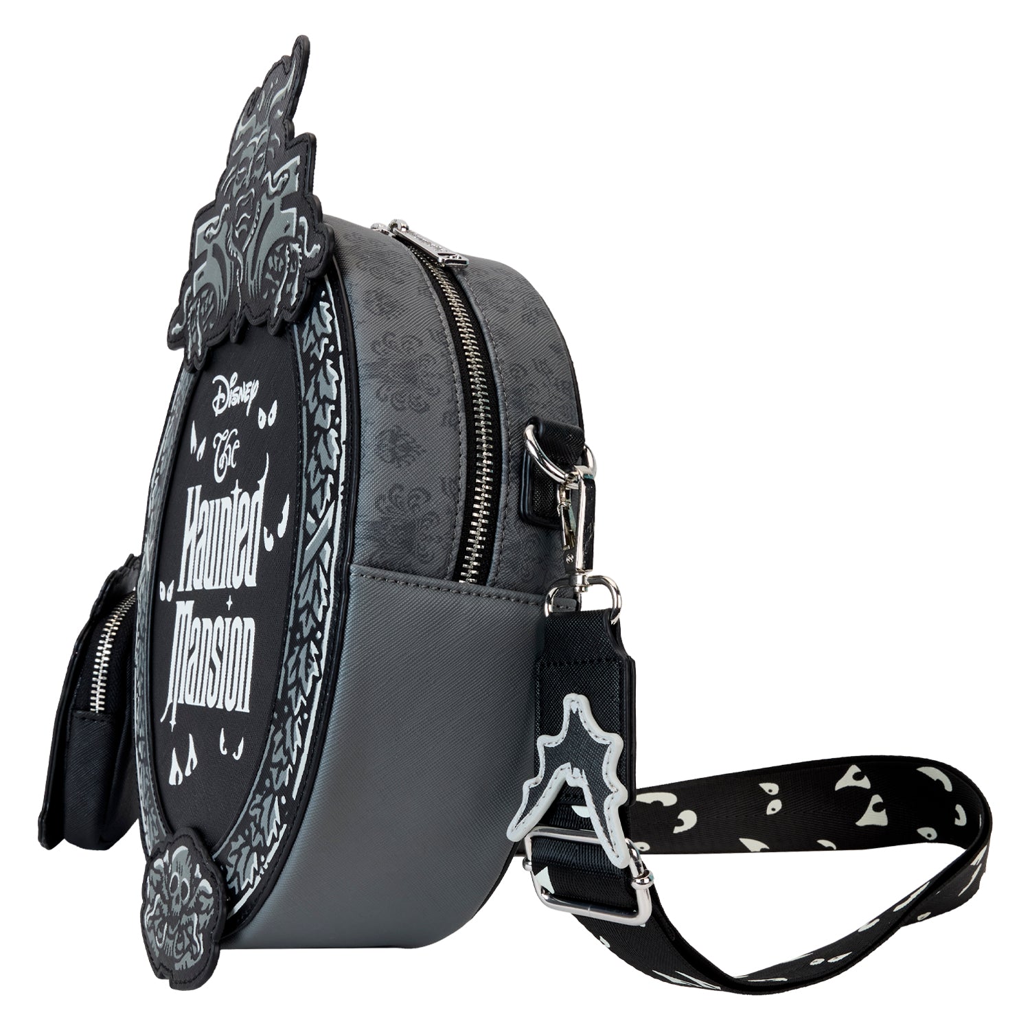Haunted Mansion LF DISNEY HAUNTED MANSION PLAQUE CROSSBODY BAG 3