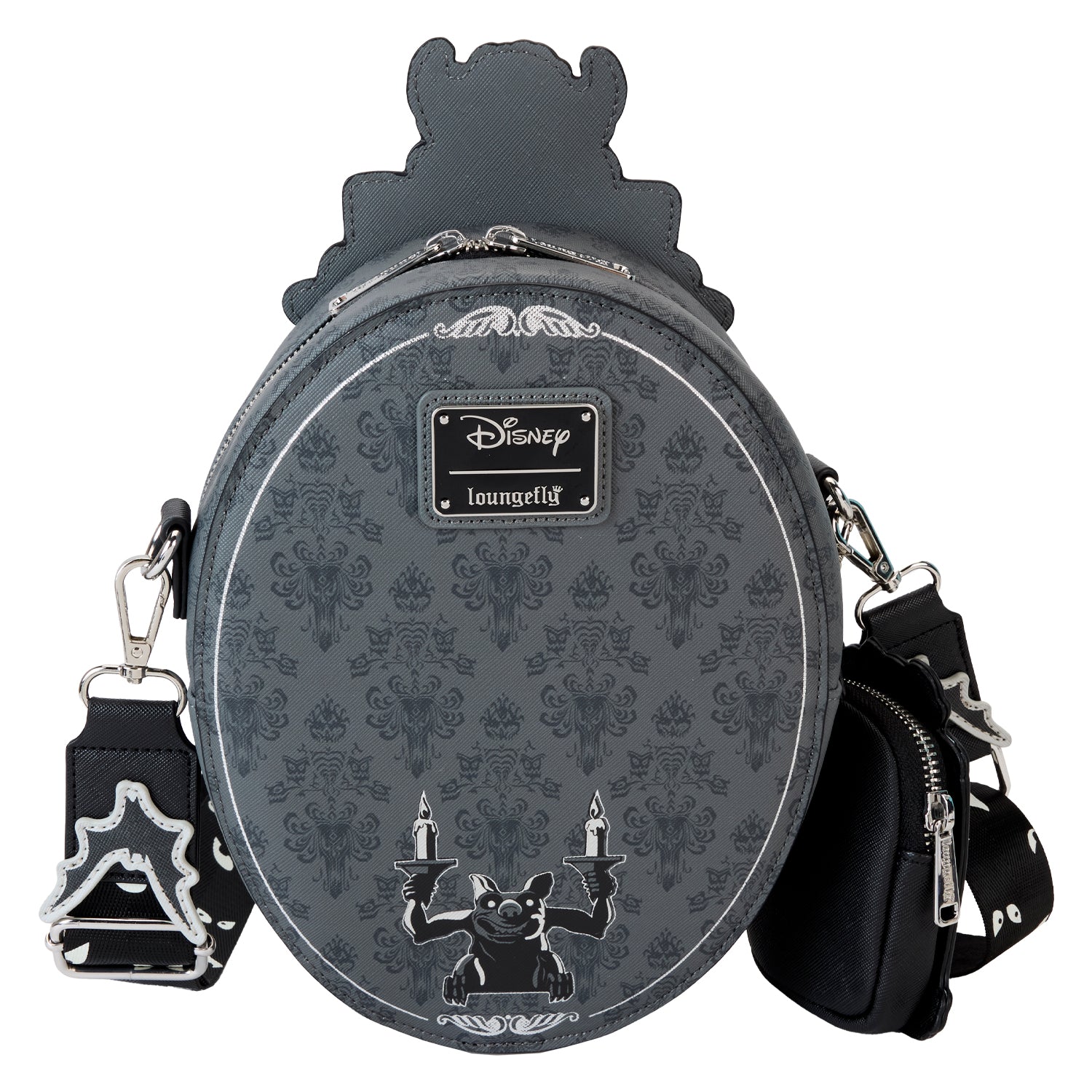 Haunted Mansion LF DISNEY HAUNTED MANSION PLAQUE CROSSBODY BAG 5