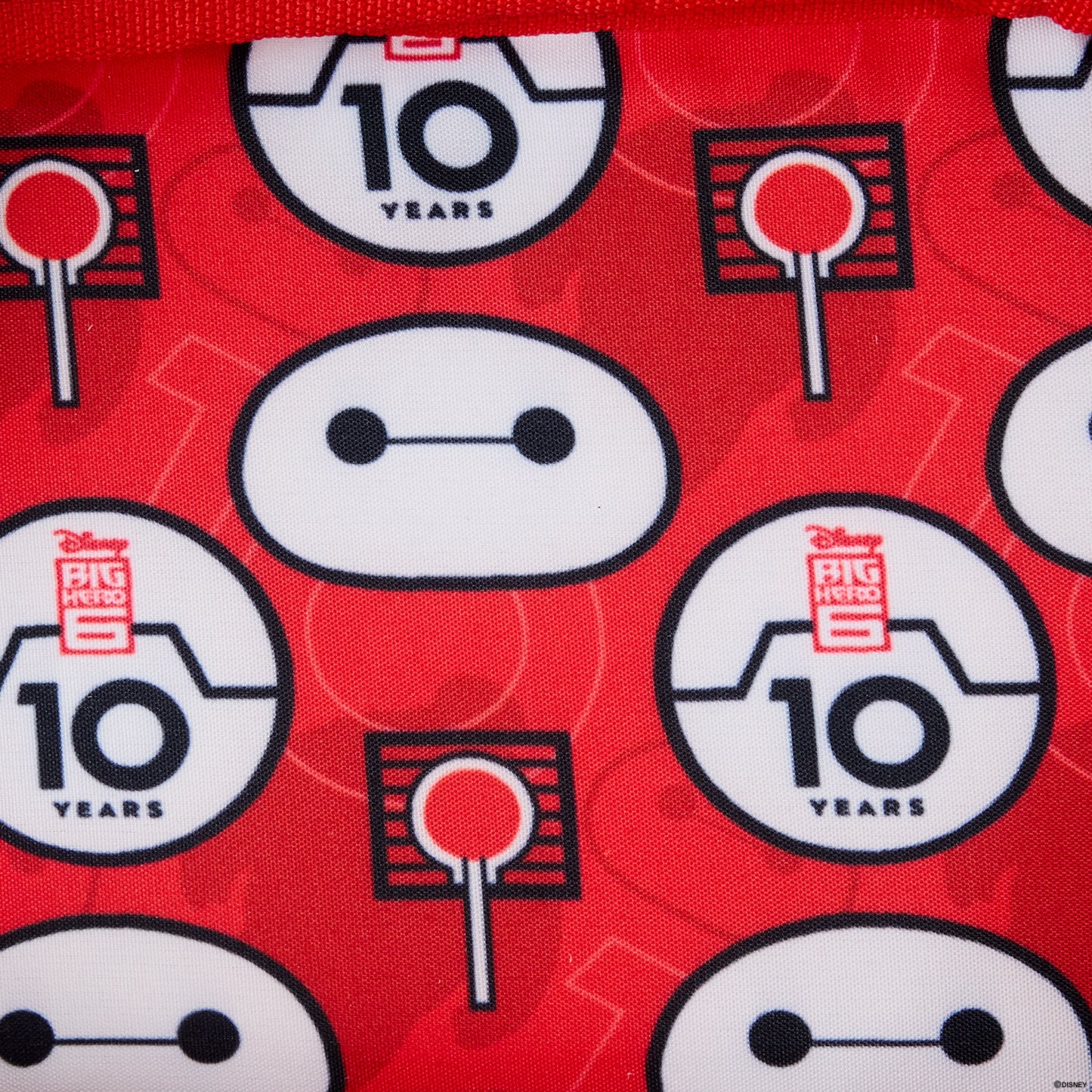 LF DISNEY BIG HERO 6 10TH ANNIVERSARY BAYMAX CROSSBUDDIES BAG