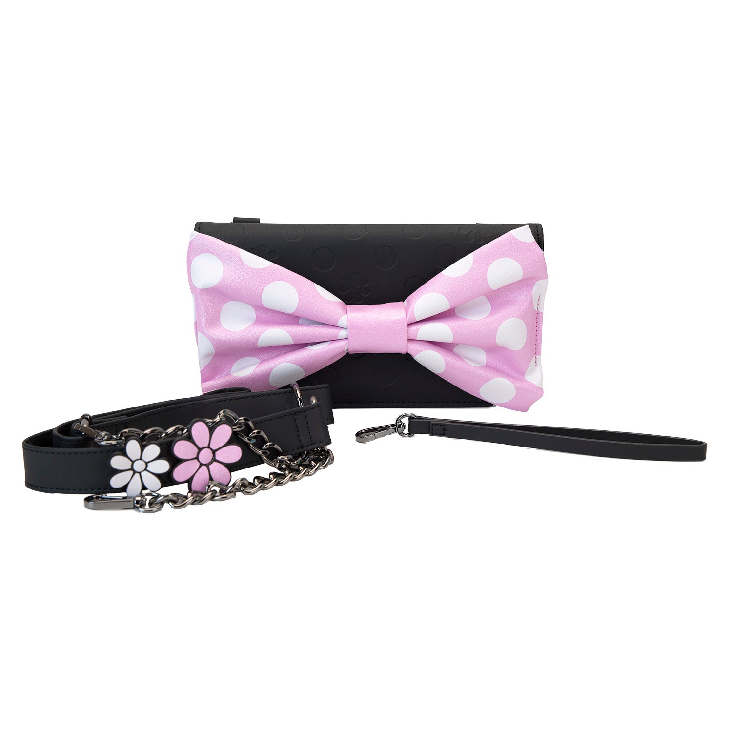 Minnie Floral Rock the Dots Clutch Crossbody