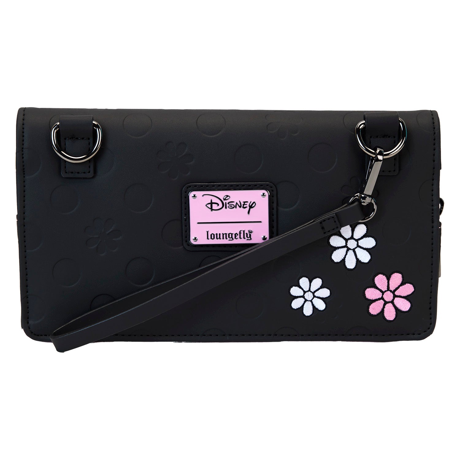 Minnie Floral Rock the Dots Clutch Crossbody 7