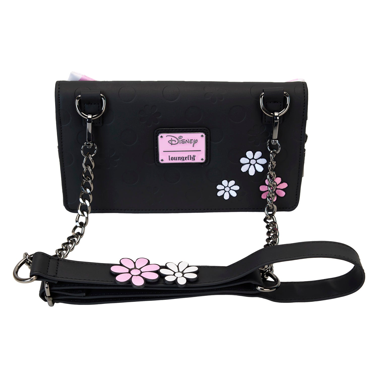 Minnie Floral Rock the Dots Clutch Crossbody 8