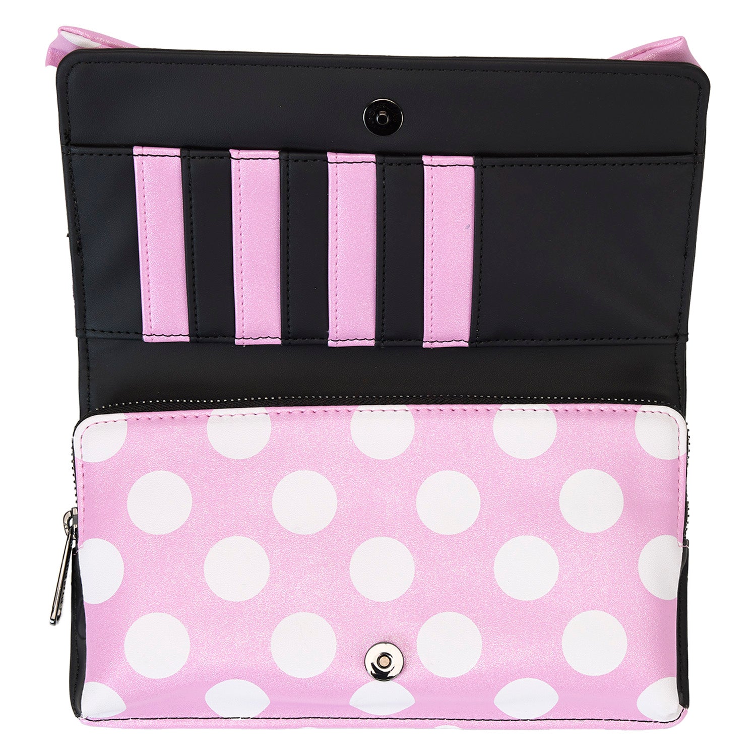 Minnie Floral Rock the Dots Clutch Crossbody 9