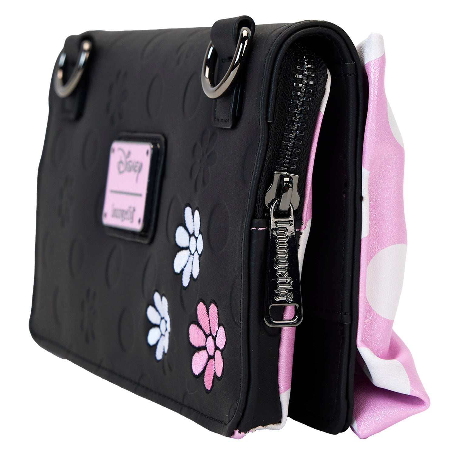 Minnie Floral Rock the Dots Clutch Crossbody 10
