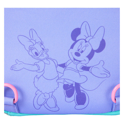 Daisy Duck 85th Anniversary Daisy Duck & Minnie Mouse Convertible Mini Backpack & Crossbody Bag