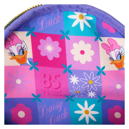 Daisy Duck 85th Anniversary Daisy Duck & Minnie Mouse Convertible Mini Backpack & Crossbody Bag