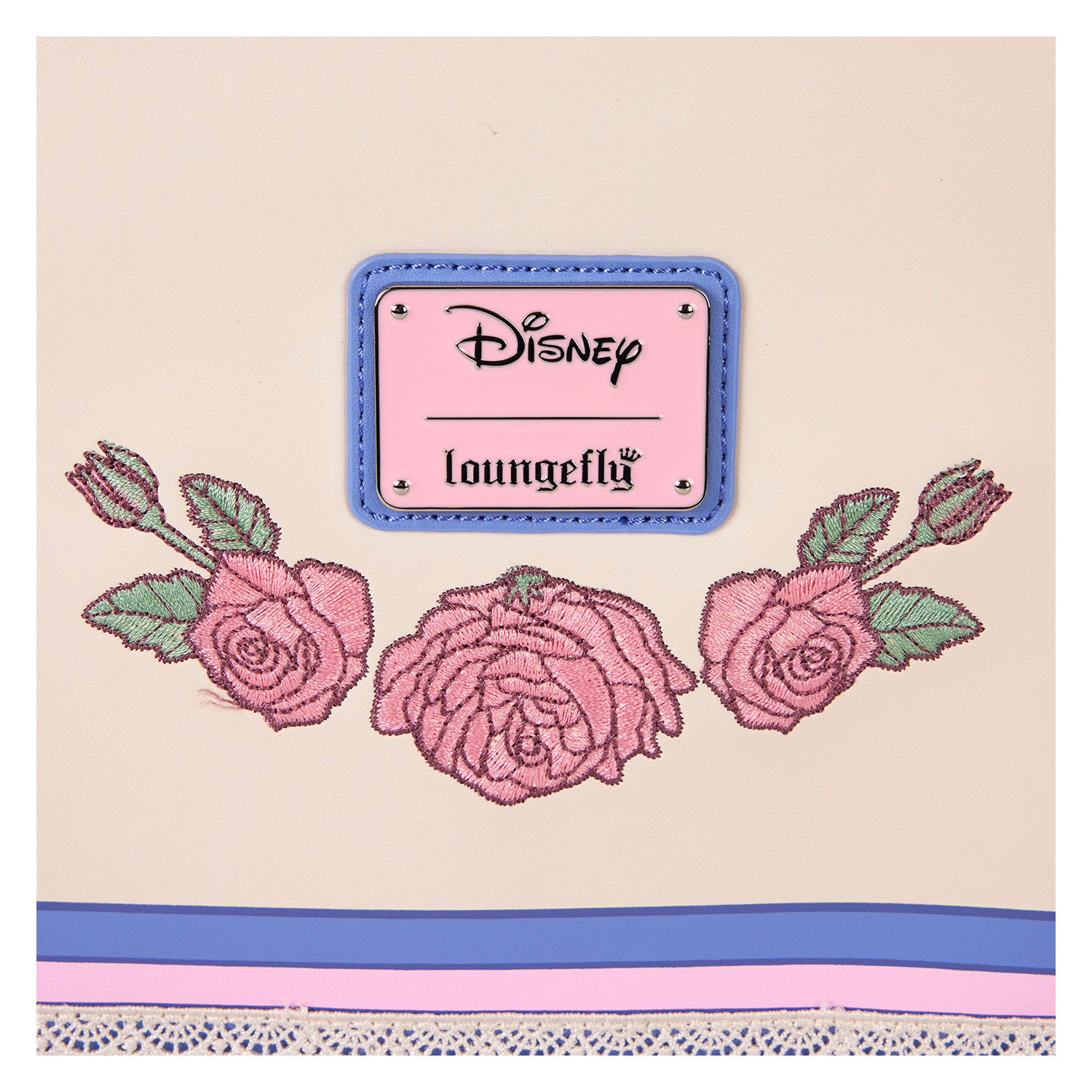 Minnie Mouse Floral and Lace Ears Crossbody Bag 6