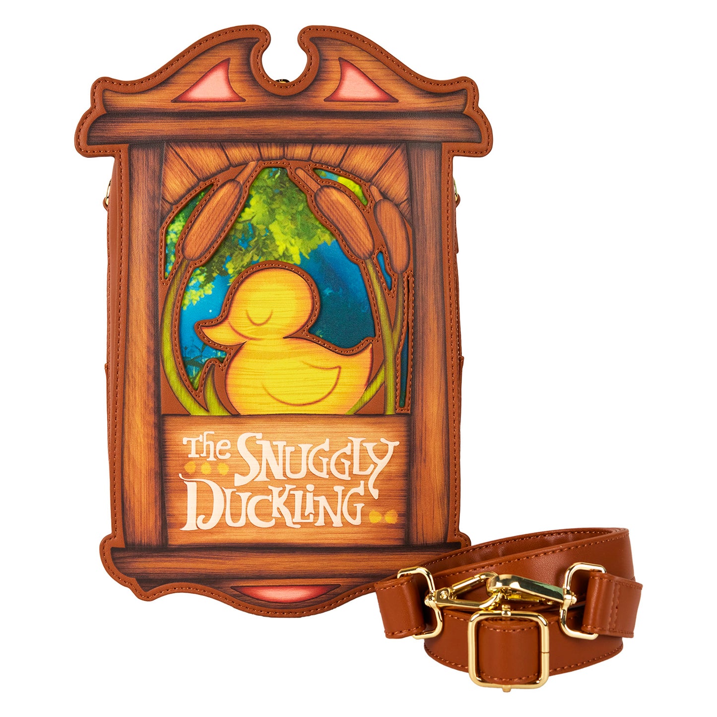 LF DISNEY TANGLED RAPUNZEL SNUGGLY DUCKLING CROSSBODY BAG