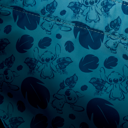 Stitch Embroidered Floral Convertible Tote Bag
