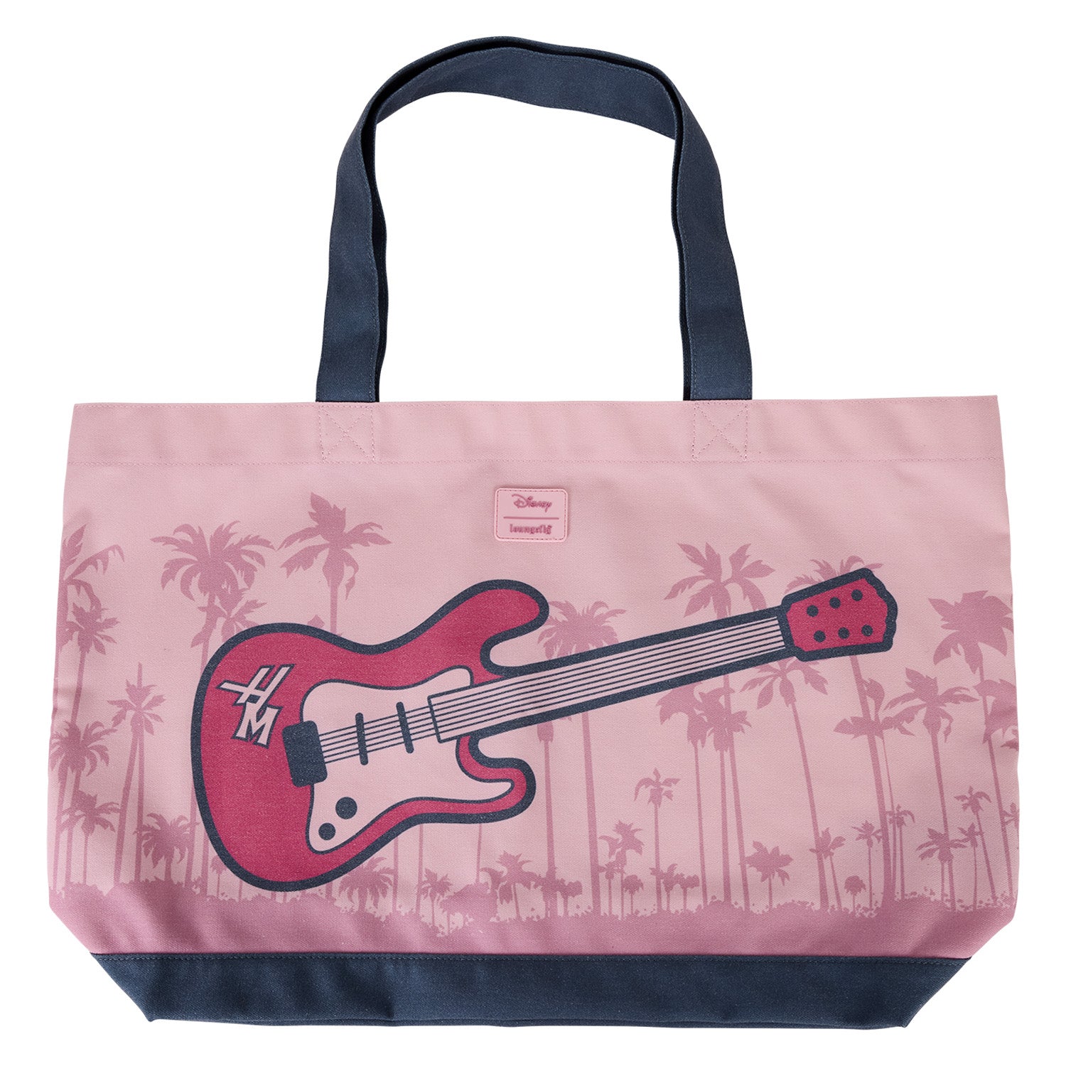 LF DISNEY HANNAH MONTANA GUITAR CANVAS TOTE BAG