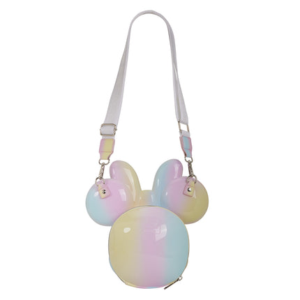 LF DISNEY MINNIE MOUSE TIE DYE MOLDED CROSSBODY BAG