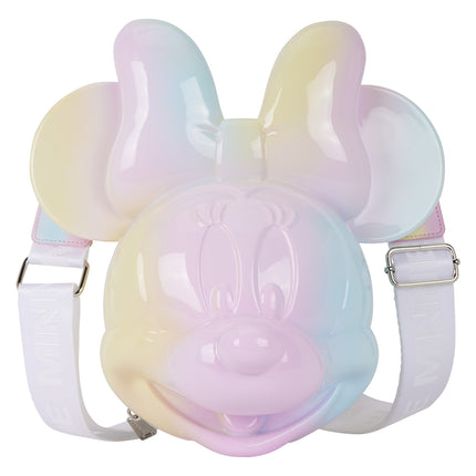 LF DISNEY MINNIE MOUSE TIE DYE MOLDED CROSSBODY BAG